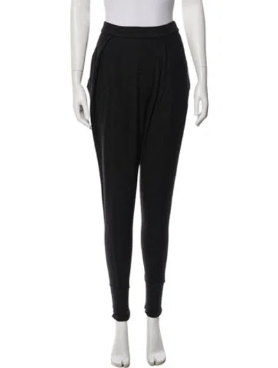 Pre-owned Bottega Veneta Wool Sweatpants In Black