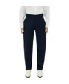 Bottega Veneta Wool Tapered Casual Pants In Black