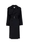 Bottega Veneta Women Cotton Trench Coat