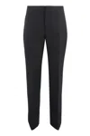 Bottega Veneta Wool Trousers With Curved Lines And Side Pockets