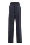 Bottega Veneta Trousers Wool Striped Motif In Blue