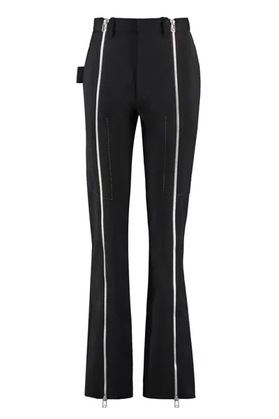 Bottega Veneta Wool Trousers In Black