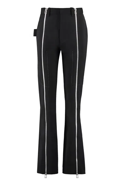 Bottega Veneta Wool Trousers In Black