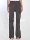 Bottega Veneta Wool Trousers With Thin Stripes In Grey