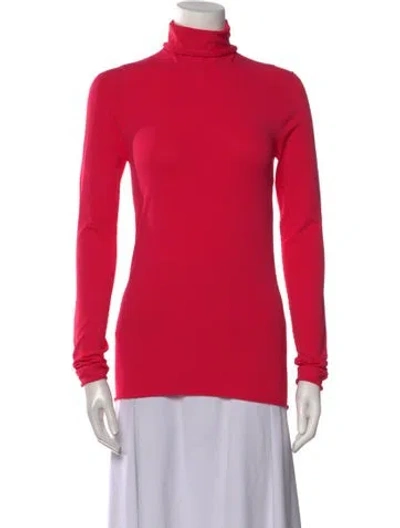Pre-owned Bottega Veneta Wool Turtleneck Sweater W/ Tags In Pink