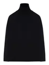 Bottega Veneta Wool Turtleneck With Bv Embroidery