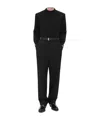 Bottega Veneta Wool Twill Trousers In Black