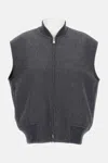 Bottega Veneta Sleeveless Vest In Gray