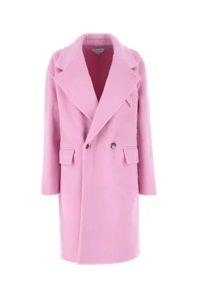 Bottega Veneta Wool-blend Jacket For Women In Pink