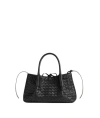 Bottega Veneta Pinacoteca Large Tote Bag In Black