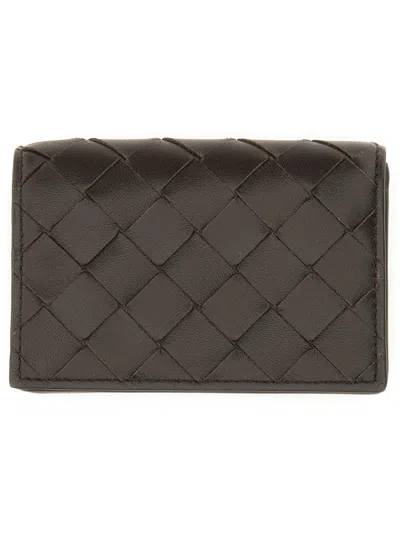 Bottega Veneta Woven Business Card Holder