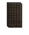 Bottega Veneta Intrecciato Piccolo Vertical Card Case In Black