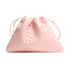 Bottega Veneta Medium Dustbag Intrecciato Leather Shoulder Bag In Pink