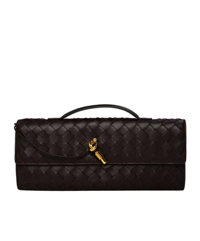 Bottega Veneta Woven Handbag In White