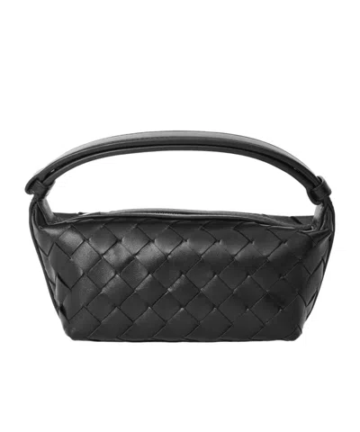 Bottega Veneta Woven Handbag In Purple