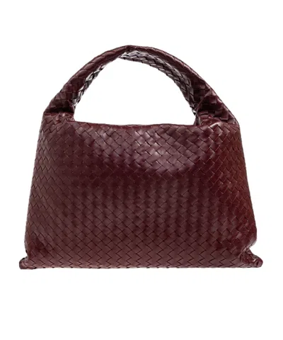 Bottega Veneta Woven Handbag In Brown