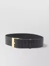 Bottega Veneta Woven Intrecciato Large Watch Belt In Gray