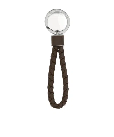 Bottega Veneta Woven Keychain In Multi