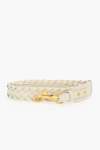 Bottega Veneta Woven Leather Cabat Shoulder Strap