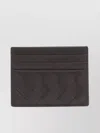 Bottega Veneta Woven Leather Card Holder With Multiple Compartments