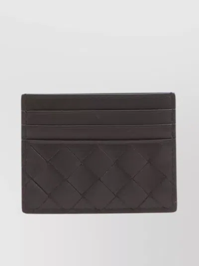 Bottega Veneta Woven Leather Card Holder