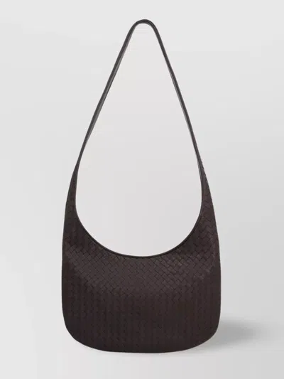 BOTTEGA VENETA WOVEN LEATHER CROSSBODY BAG