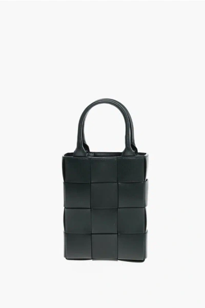 Bottega Veneta Woven Leather Cruise Handbag