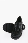 Bottega Veneta Haddock Intrecciato Leather Loafers In Black