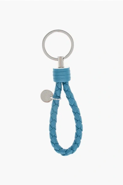 Bottega Veneta Woven Leather Key Ring Grösse Unica
