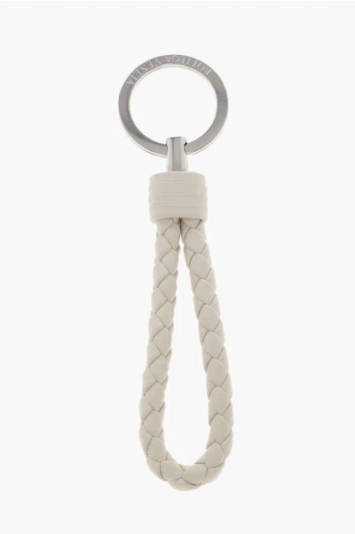 Bottega Veneta Woven Leather Key Ring Grösse Unica