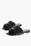 Bottega Veneta Black Padded Lido Flat Sandals