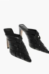 Bottega Veneta 100mm Intreccio Leather Pumps
