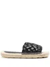 Bottega Veneta Woven Leather Slides Shoes