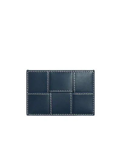 Bottega Veneta Slim Cassette Long Wallet In Black