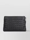 Bottega Veneta Woven Prism Clutch Pouch