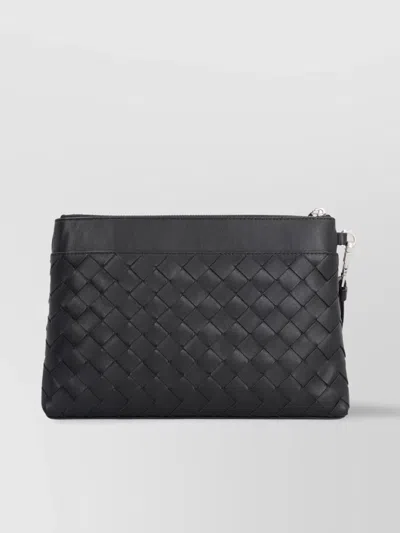 Bottega Veneta Woven Prism Clutch Pouch