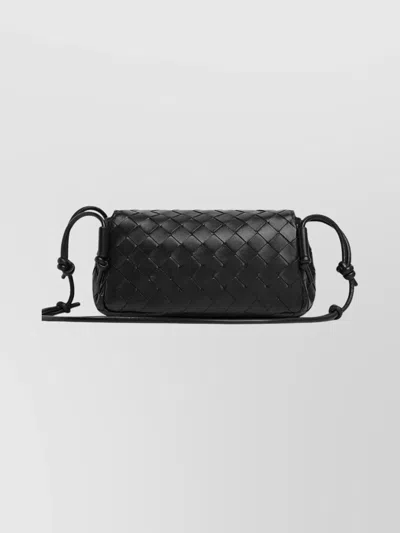 Bottega Veneta Woven Shoulder Bag Adjustable Strap