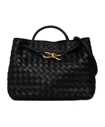 Bottega Veneta Woven Shoulder Bag In Pattern