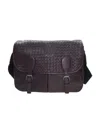 Bottega Veneta Woven Shoulder Bag In Brown