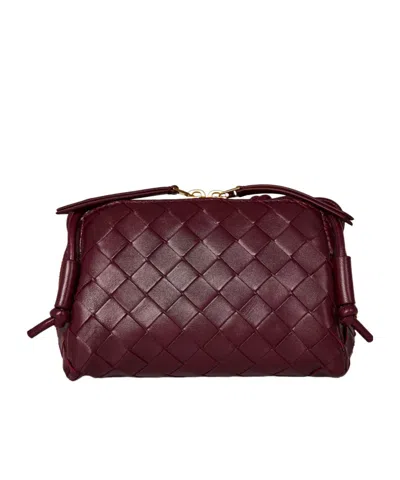 Bottega Veneta Woven Shoulder Bag In Pattern