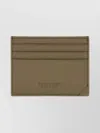 Bottega Veneta Woven Stamp Quilted Card Holder In Brown