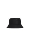 Bottega Veneta Woven Style Pattern Bucket Hat In Black