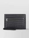 Bottega Veneta Medium Intrecciato Leather Clutch Bag