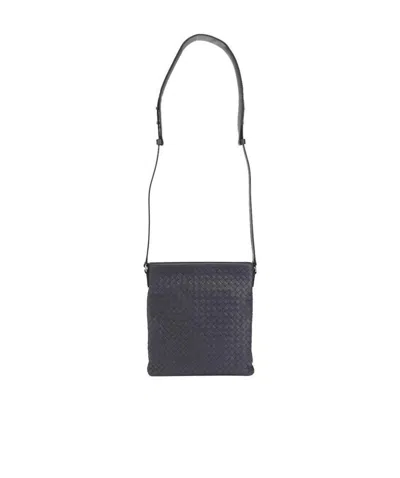 Bottega Veneta Woven Zipper Logo Satchel In White