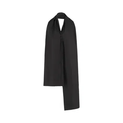 Pre-owned Bottega Veneta Wrap Around Scarf 'espresso' | Black | Women's Size Onesize