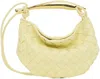 Bottega Veneta Yellow Mini Sardine Shoulder Bag In 7455 Ice Cream Muse