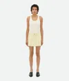 Bottega Veneta Crew-neck Short-sleeved T-shirt In Yellow