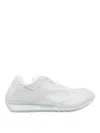 Bottega Veneta Men White Transparent Rubber Orbit Sneakers