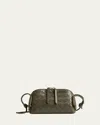 Bottega Veneta Zip Leather Pouch Shoulder Bag