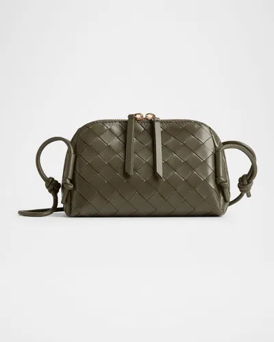 Bottega Veneta Zip Leather Pouch Shoulder Bag